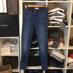 Madewell highrise skinny jean
